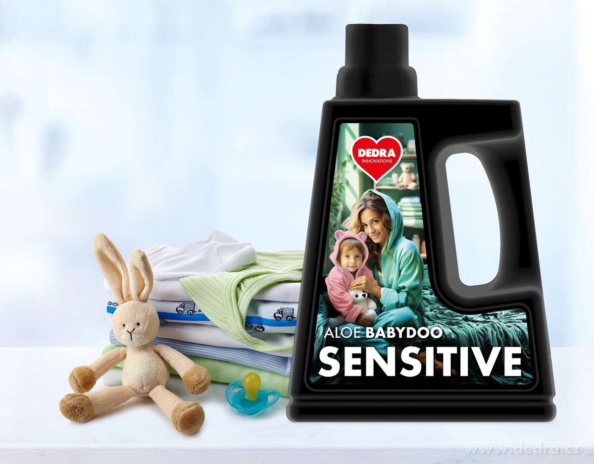 Prost┼Öedek na ┼íetrn├ę pran├ş d─Ťtsk├ęho pr├ídla, BABYDOO ecoSENSITIVE - obr├ízek 3 | Citliv├í poko┼żka ­čĺÜ | Grand M├│da