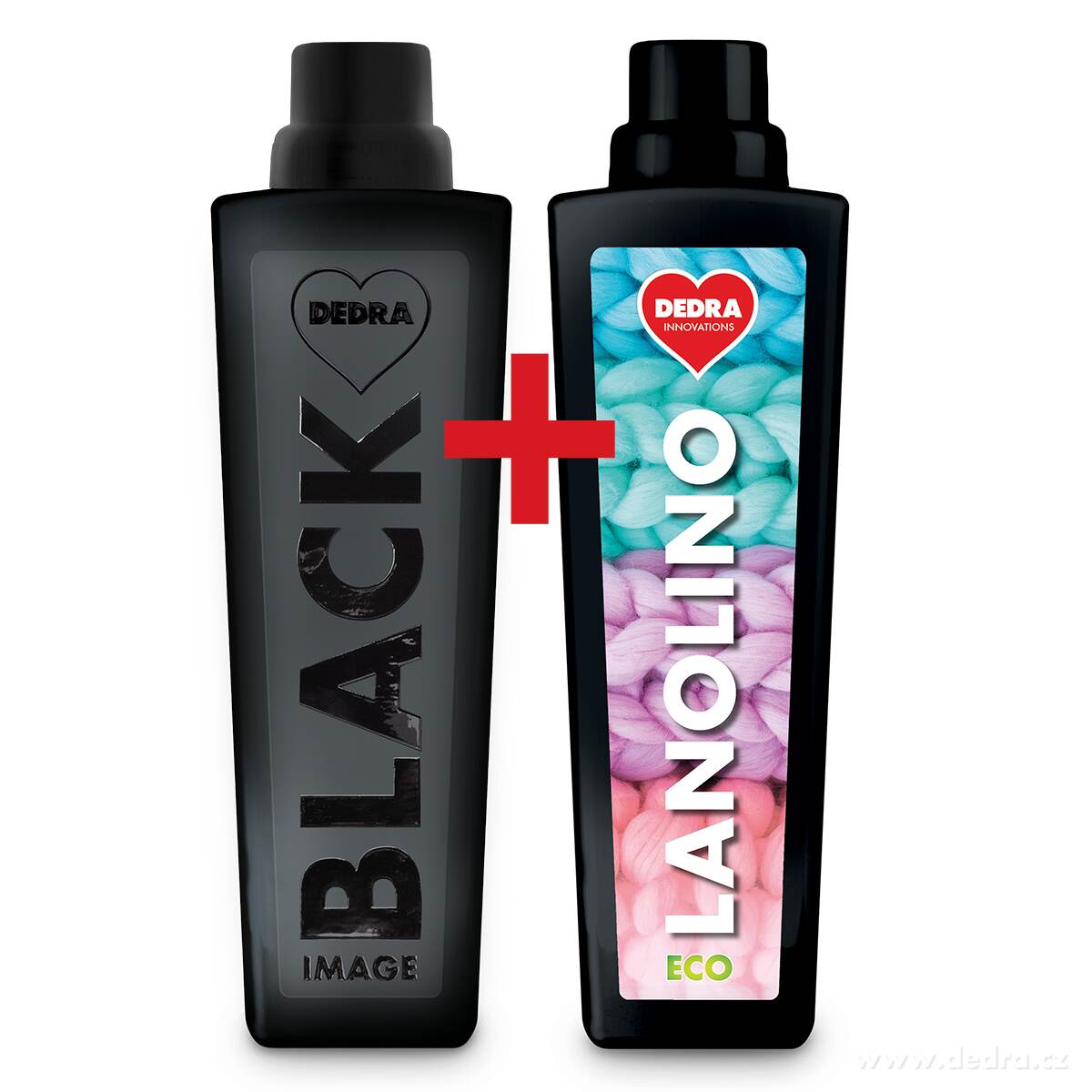 Sada 1+1 EKO pracích gelů BLACKIMAGE® na černé a tmavé prádlo + LANOLINO na ovčí vlnu, merino a jemné prádlo