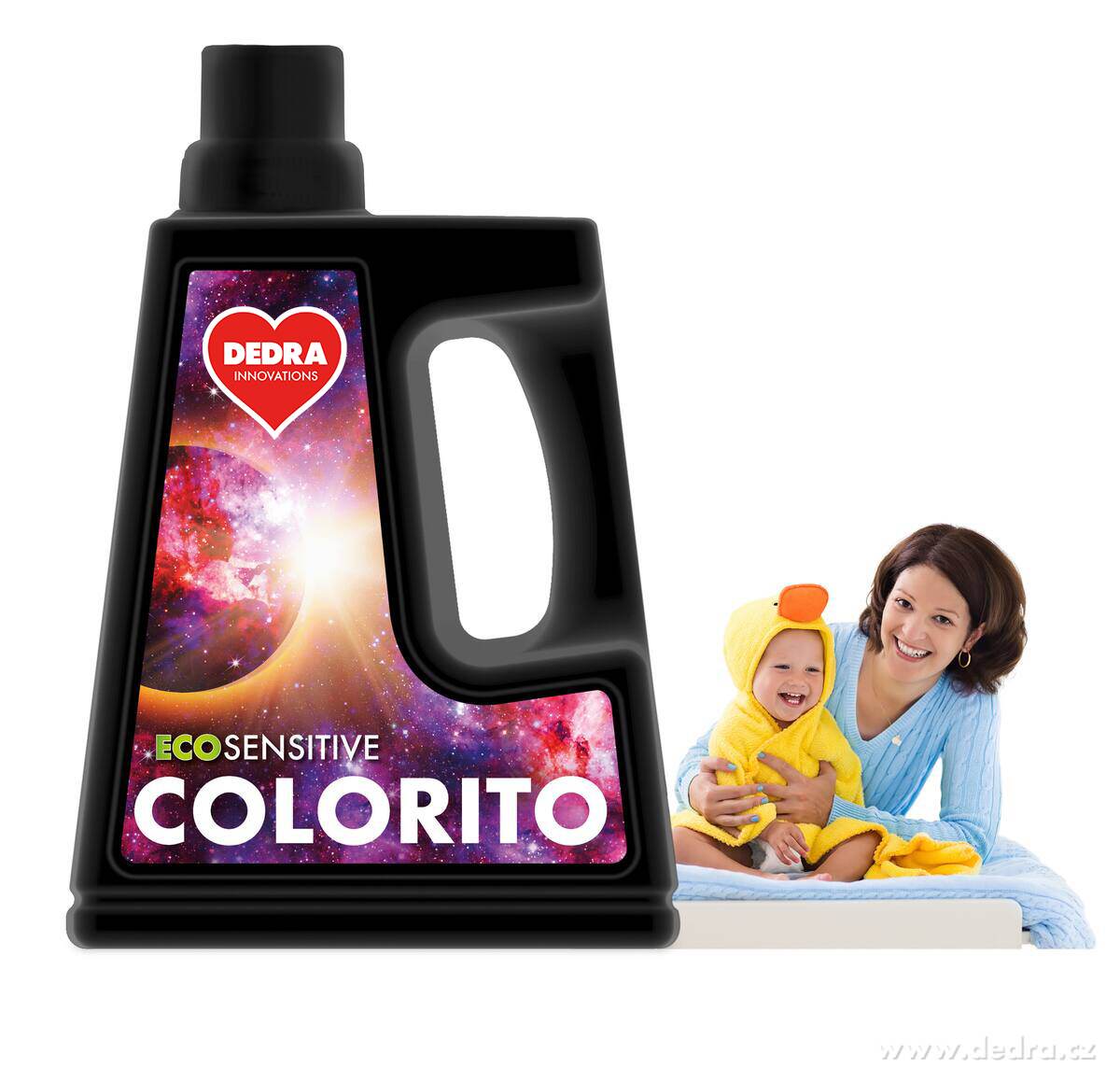 EKO prací gel na barevné prádlo, COLORITO ECOSENSITIVE – náhled 4 | Grand Móda
