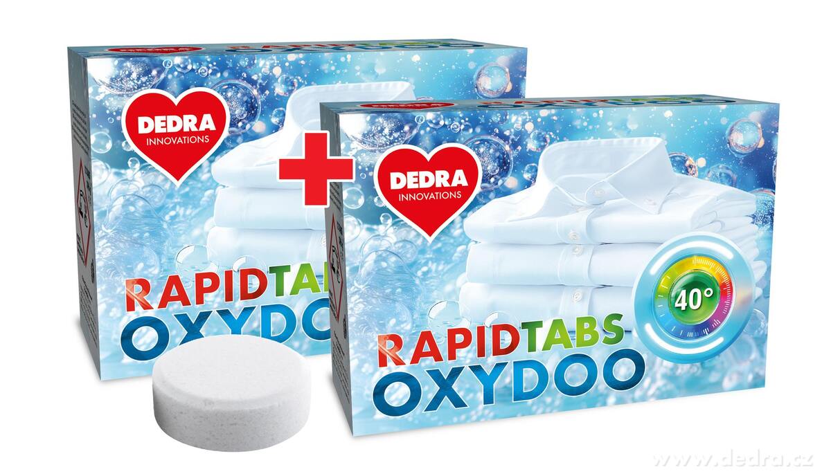 2├Ś OXYDOO | Odstra┼łova─Ź skvrn v tablet├ích | aktivn├ş kysl├şk & enzymy | pro b├şl├ę & barevn├ę pr├ídlo | 24 tablet - hlavn├ş obr├ízek | V├Żhodn├ę sady drogerie ­čĺŁ | Grand M├│da